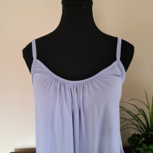 32 Degrees Cool Cami Tanks Small Blue Lavender Built In Bra | Set Of 2 - Picture 7 of 14